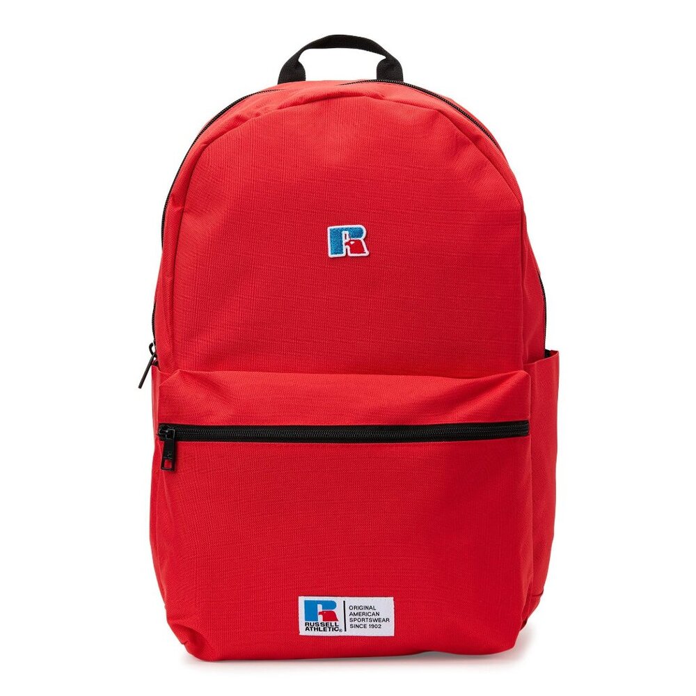 Russell Athletic Red Backpack With Front Pocket Padded Straps & Durable Zipper - Picture 4 of 7
